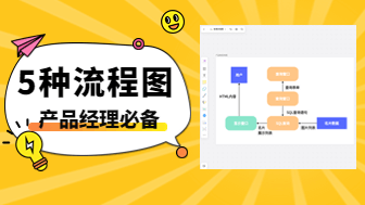 产品经理必备的5种流程图，职场小白必看！