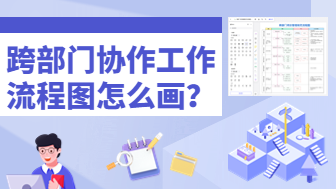 如何绘制跨部门协作工作流程图？