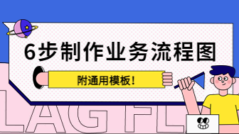 如何制作业务流程图？6步教程附通用模板！