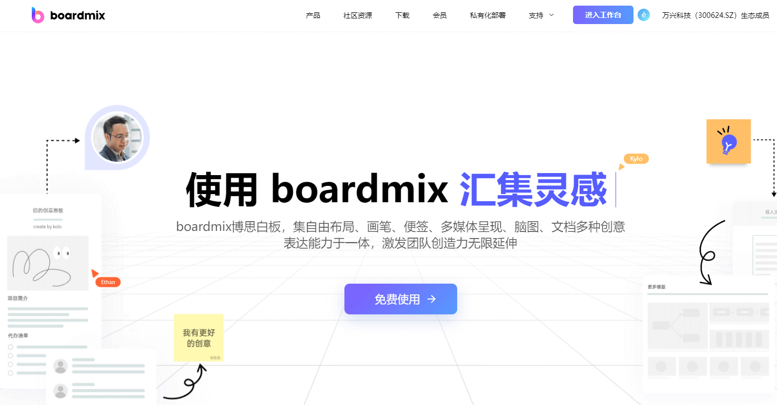 博思白板boardmix