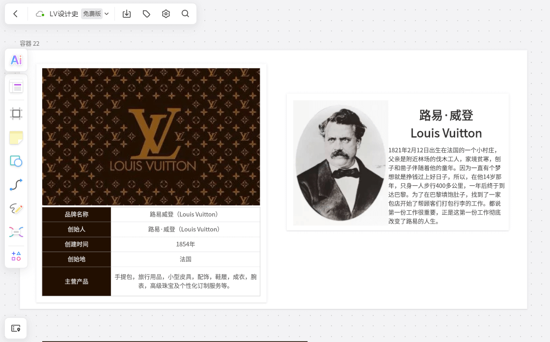 路易威登（Louis Vuitton）的品牌标识